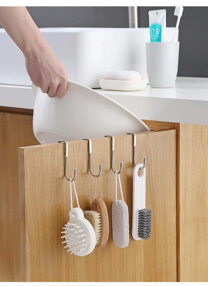 Gancho Duplo S Flex | Organização Inteligente para Qualquer Ambiente
