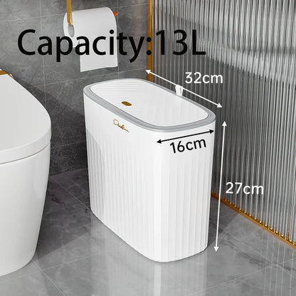 Lixeira Slim Select | Design Moderno para Cozinha e Banheiro