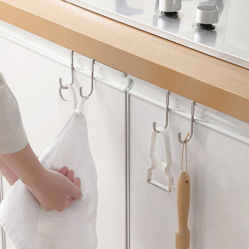 Gancho Duplo S Flex | Organização Inteligente para Qualquer Ambiente