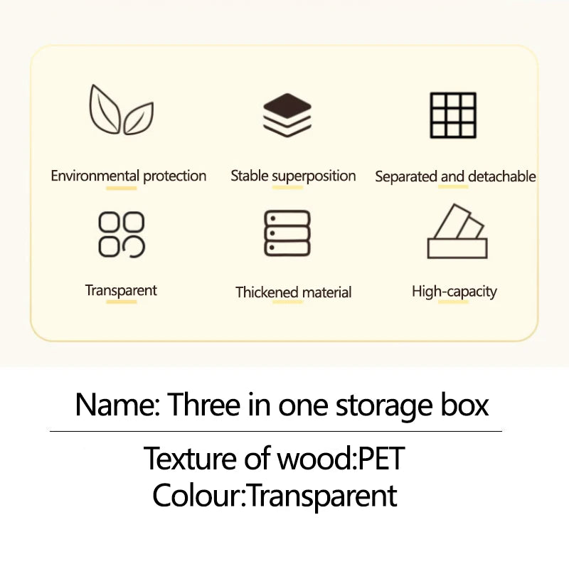 Acrylic Underwear Storage Box, Transparent, Dust-proof with Cover, Bedroom Storage, Bra, Socks Compartment, Storage Artifact