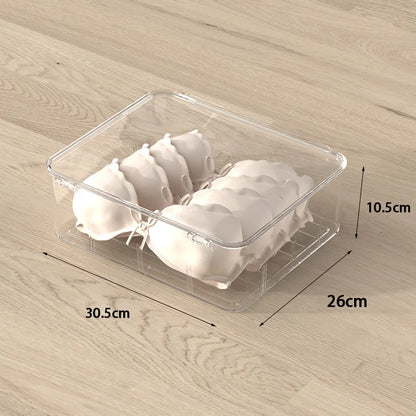 Acrylic Underwear Storage Box, Transparent, Dust-proof with Cover, Bedroom Storage, Bra, Socks Compartment, Storage Artifact