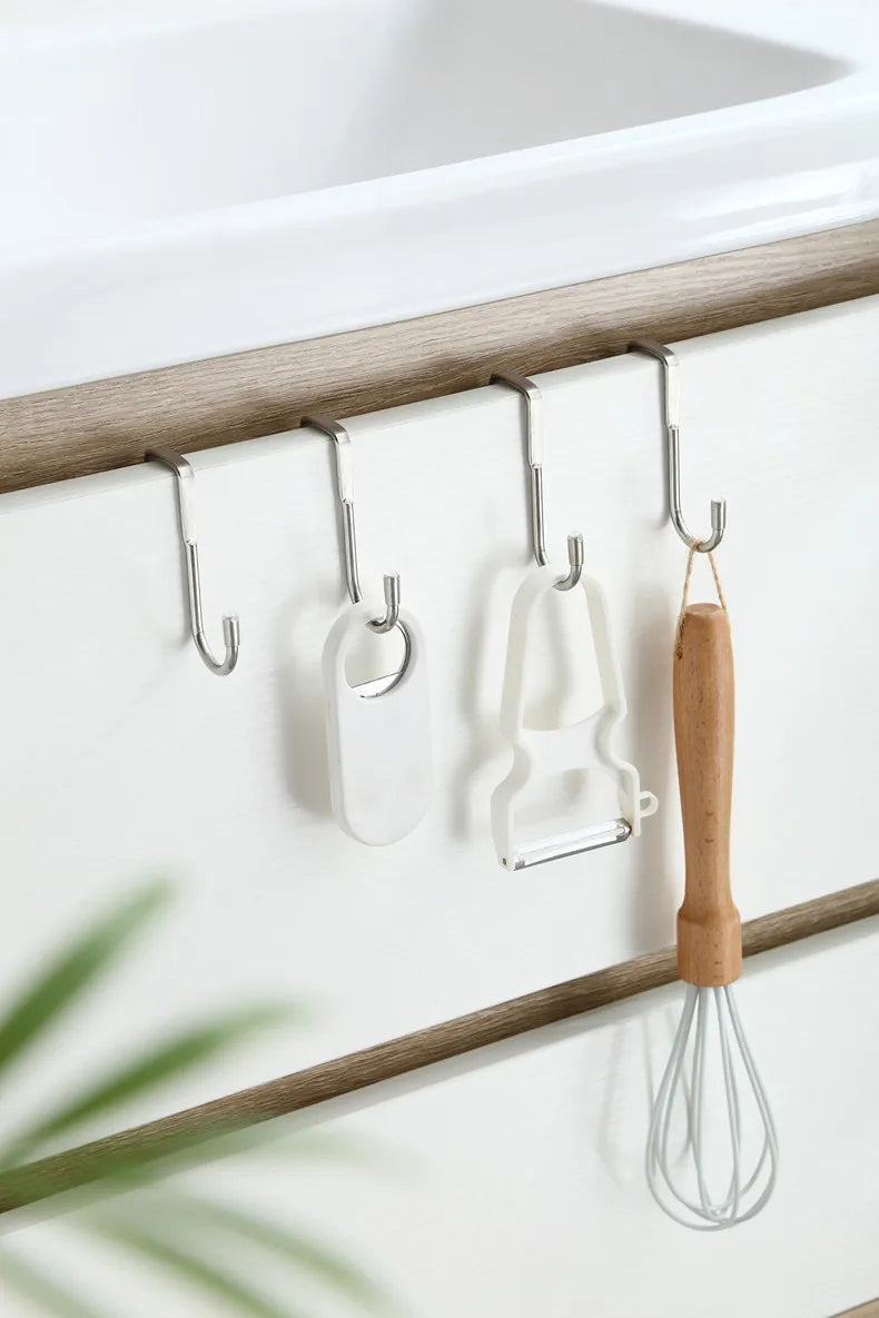 Gancho Duplo S Flex | Organização Inteligente para Qualquer Ambiente