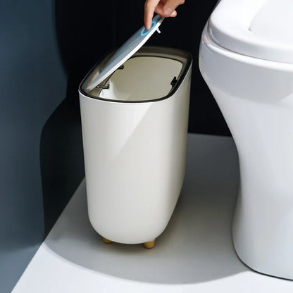Lixeira Slim Select | Design Moderno para Cozinha e Banheiro