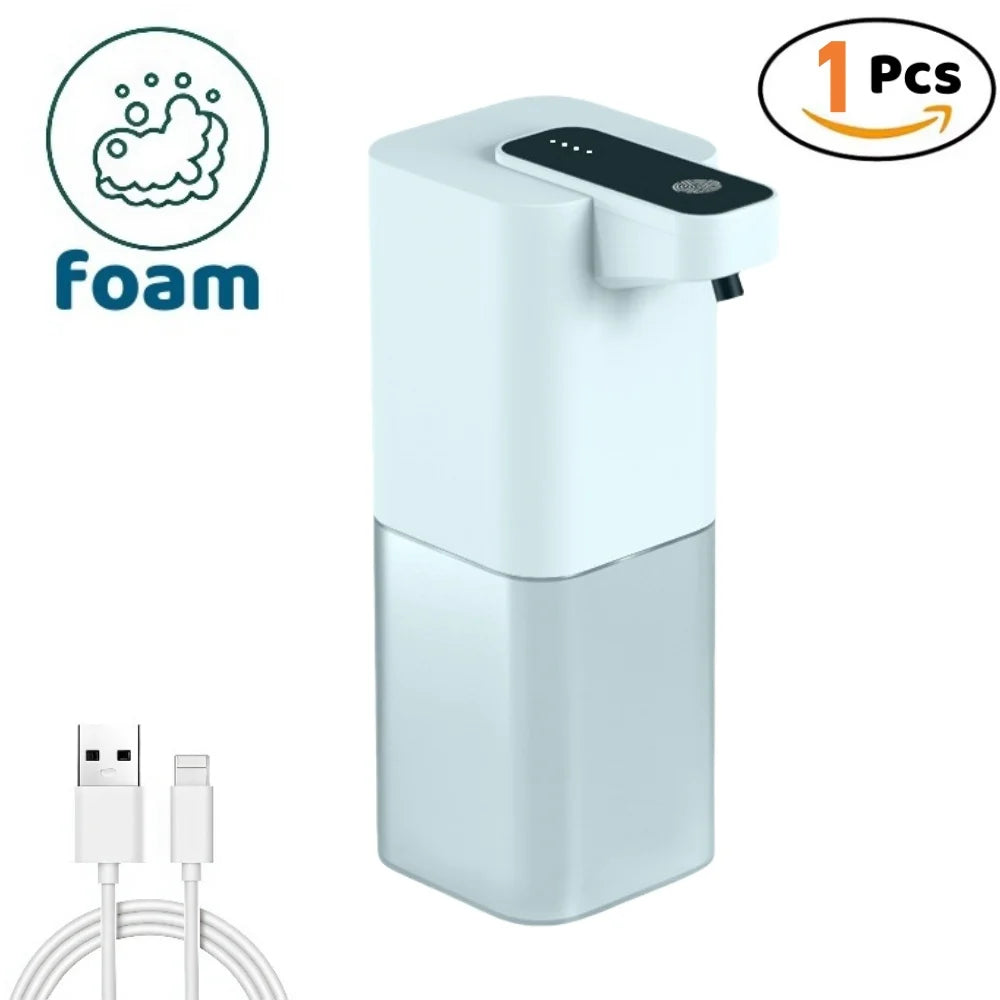 Dispenser Automático de Sabão sem Toque | Sensor Infravermelho USB Recarregável para Banheiro e Cozinha