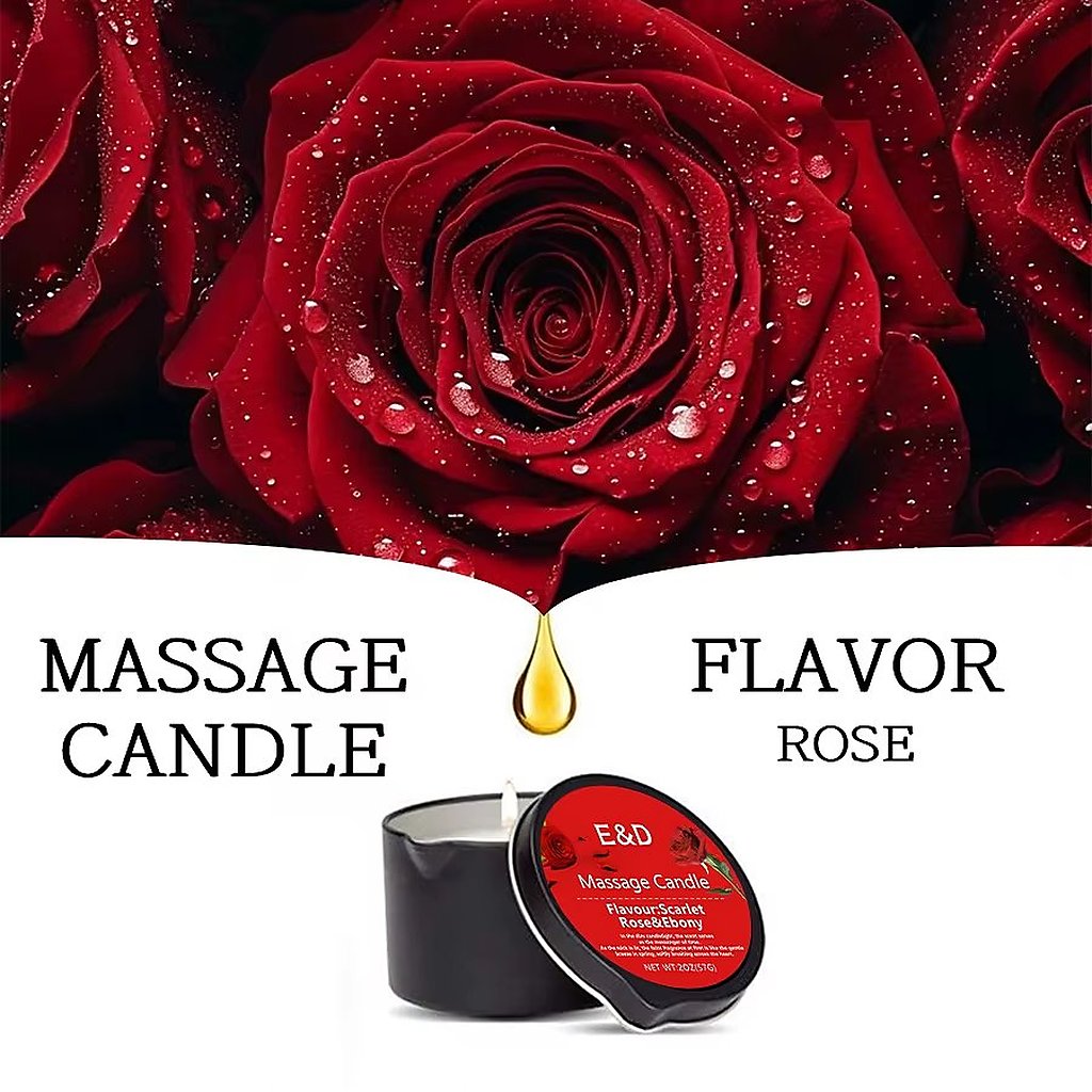 Vela de Massagem Aromática | Alívio do Estresse, Hidratação e Spa em Casa